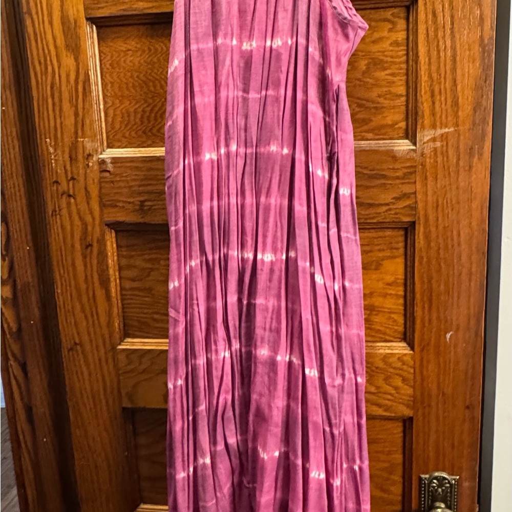 Ambrielle Purple Pleated Top